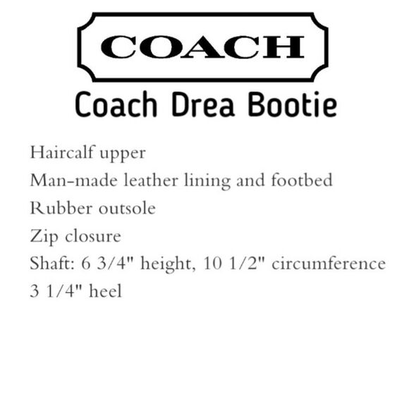 Coach Calf Hair Leopard Print Bootie - Picture 6 of 8